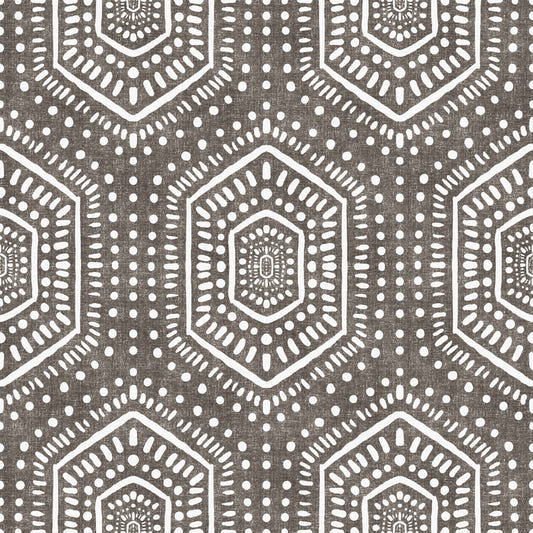 Boho Painted Grunge Dark Bark Wallpaper⁠