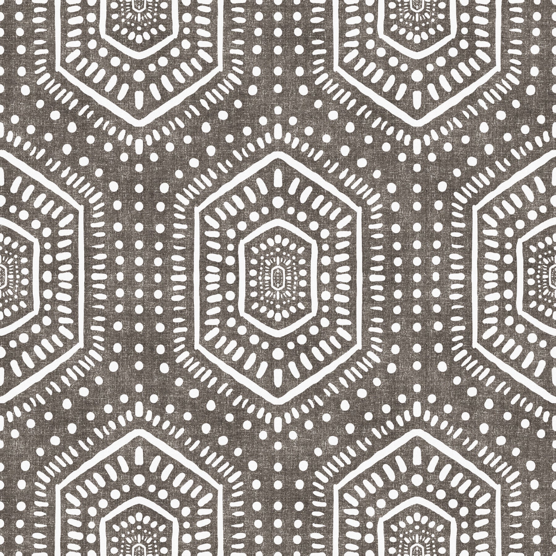 Boho Painted Grunge Dark Bark Wallpaper⁠