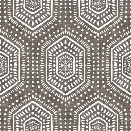 Boho Painted Grunge Dark Bark Wallpaper⁠