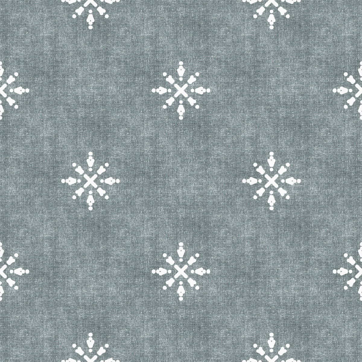 Boho Minimal Ornament Grunge Calming Blue Wallpaper⁠ in your room — zoomed