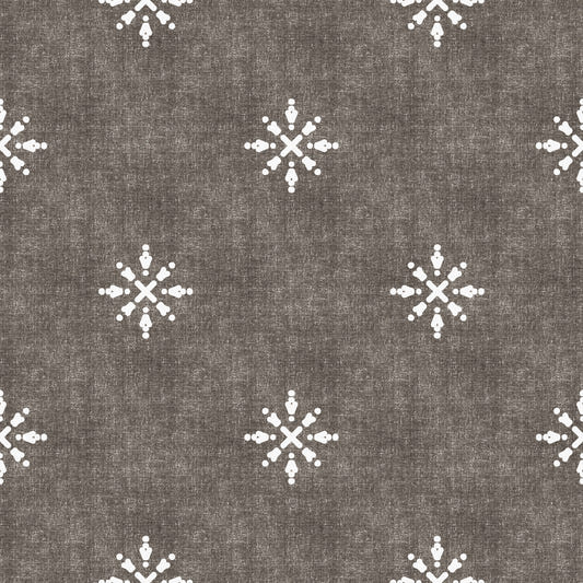 Boho Minimal Ornament Grunge Dark Bark Wallpaper⁠