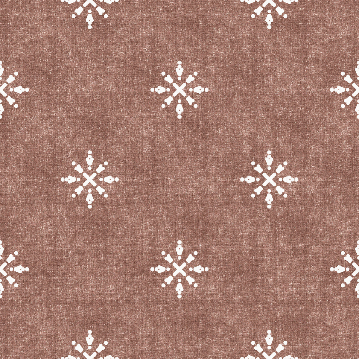 Boho Minimal Ornament Grunge Terracotta Red Wallpaper⁠