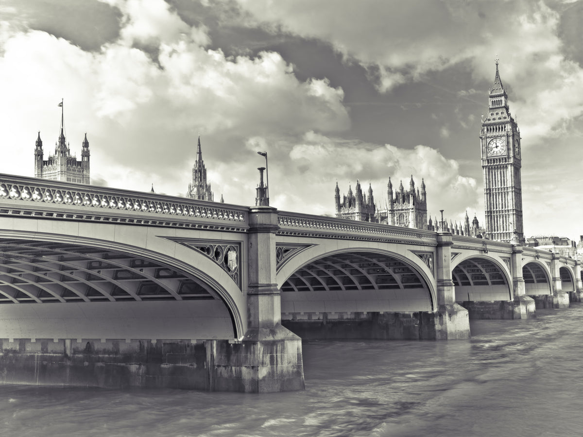 Westminster's Hour Wall Mural in your room — zoomed