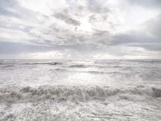 Rough Stormy Sea Wall Mural