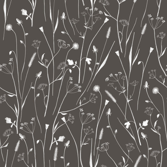 Homeland Floral Silhouette Wallpaper⁠
