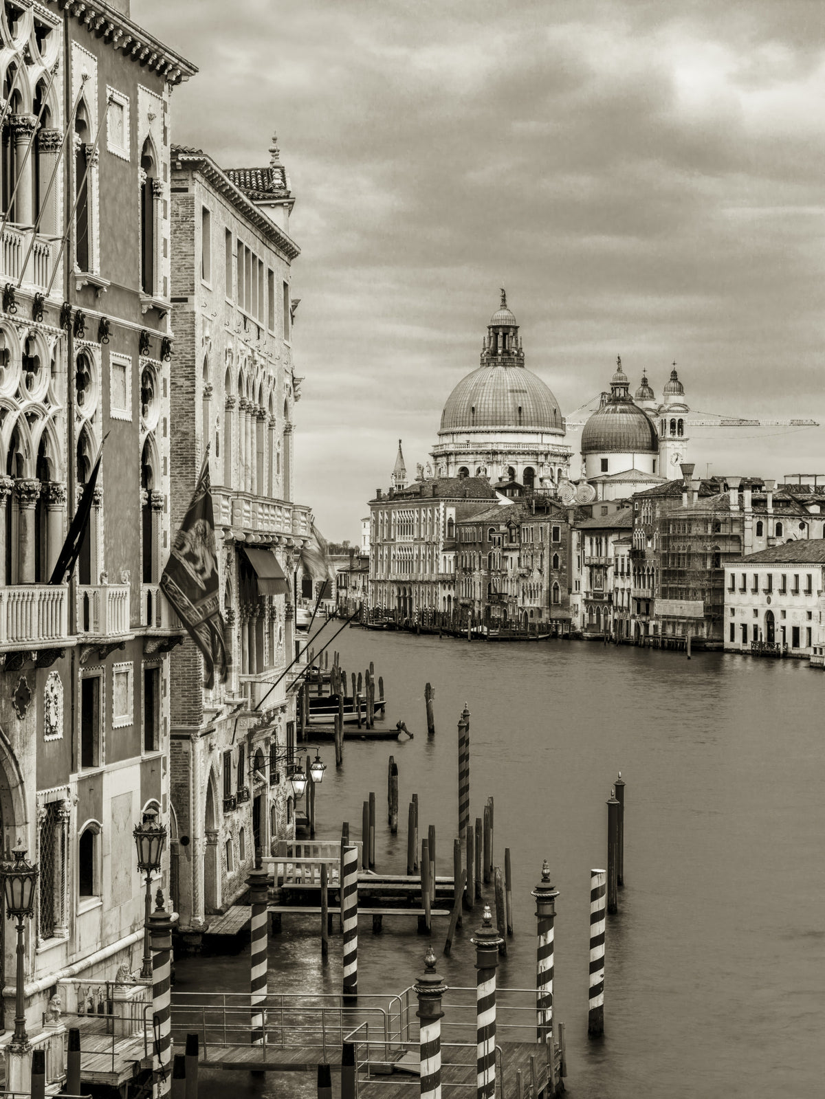Vintage Venice View Wall Mural