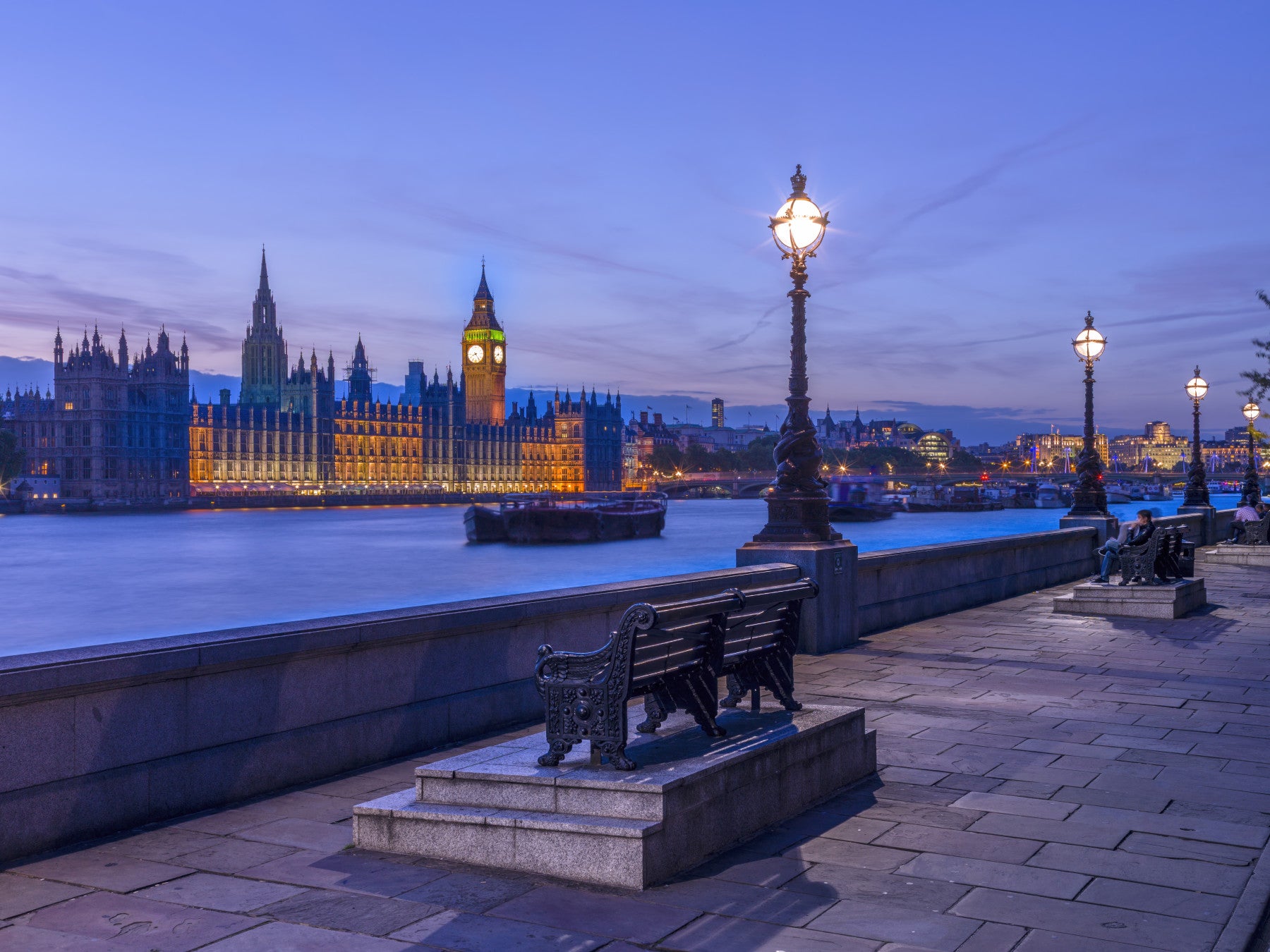 London Twilight Wall Mural