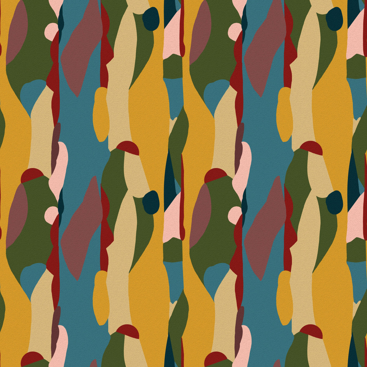 Abstract Shapes Modern Geometry  Wallpaper⁠ in your room — zoomed