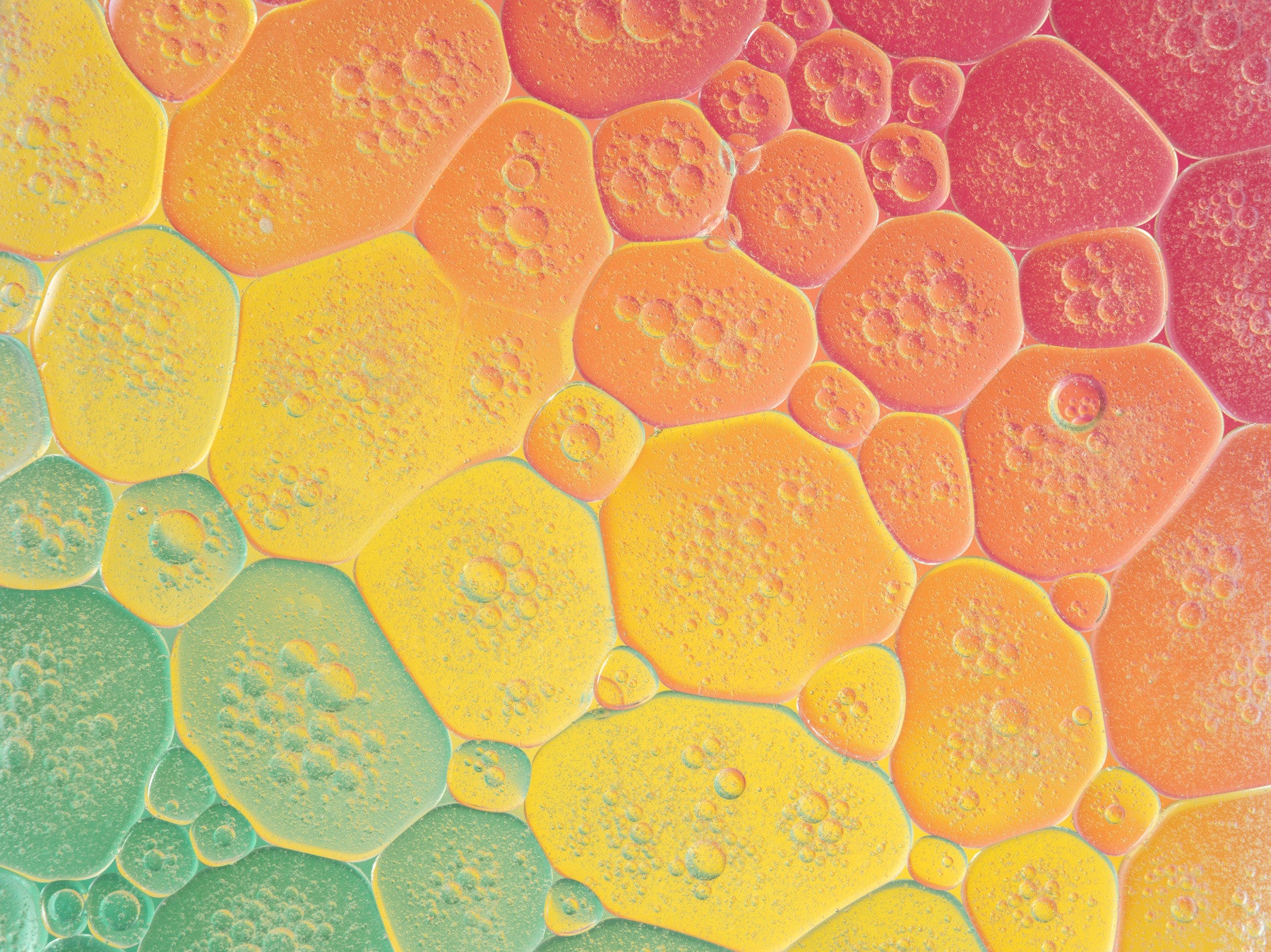 Bubble Kaleidoscope Wall Mural
