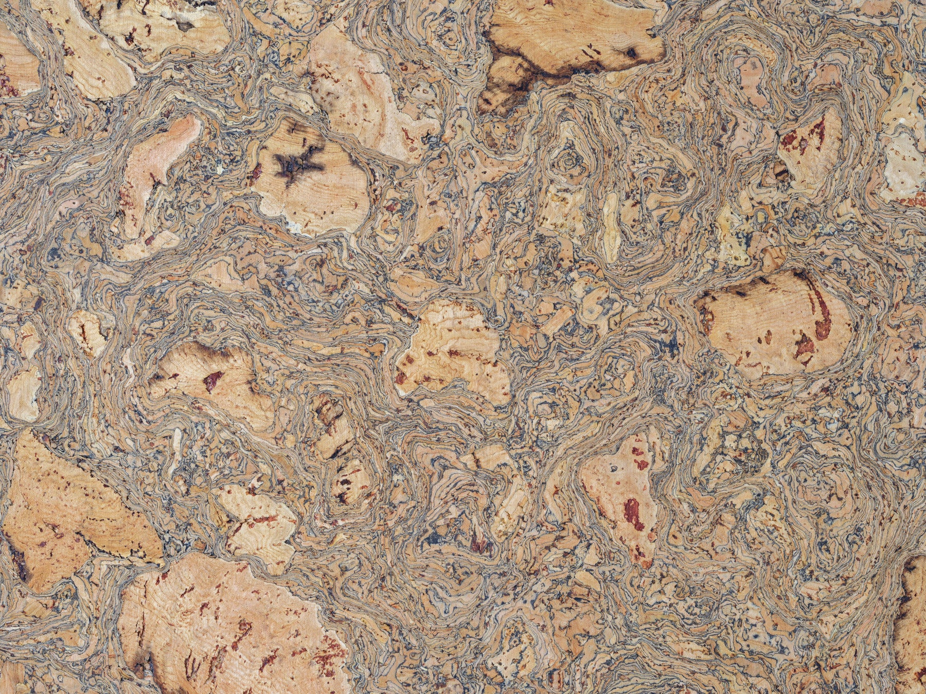 Natural Cork Background Wall Mural