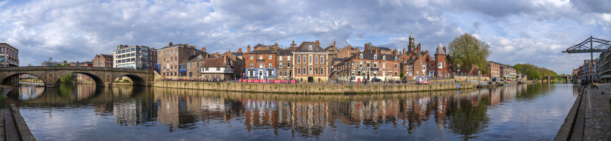 Picturesque Riverfront Wall Mural