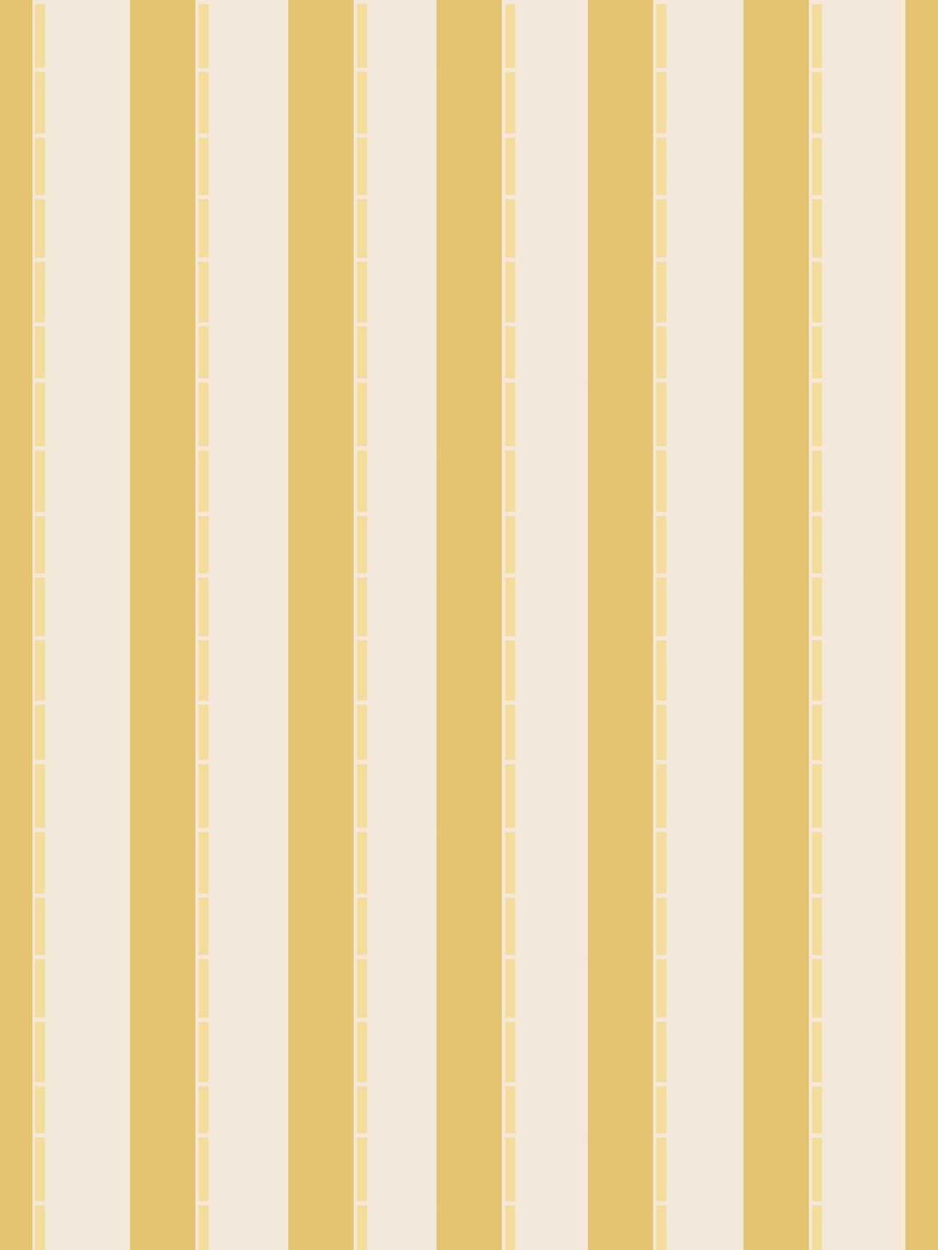 Lemon Gilded Stripes Wallpaper⁠