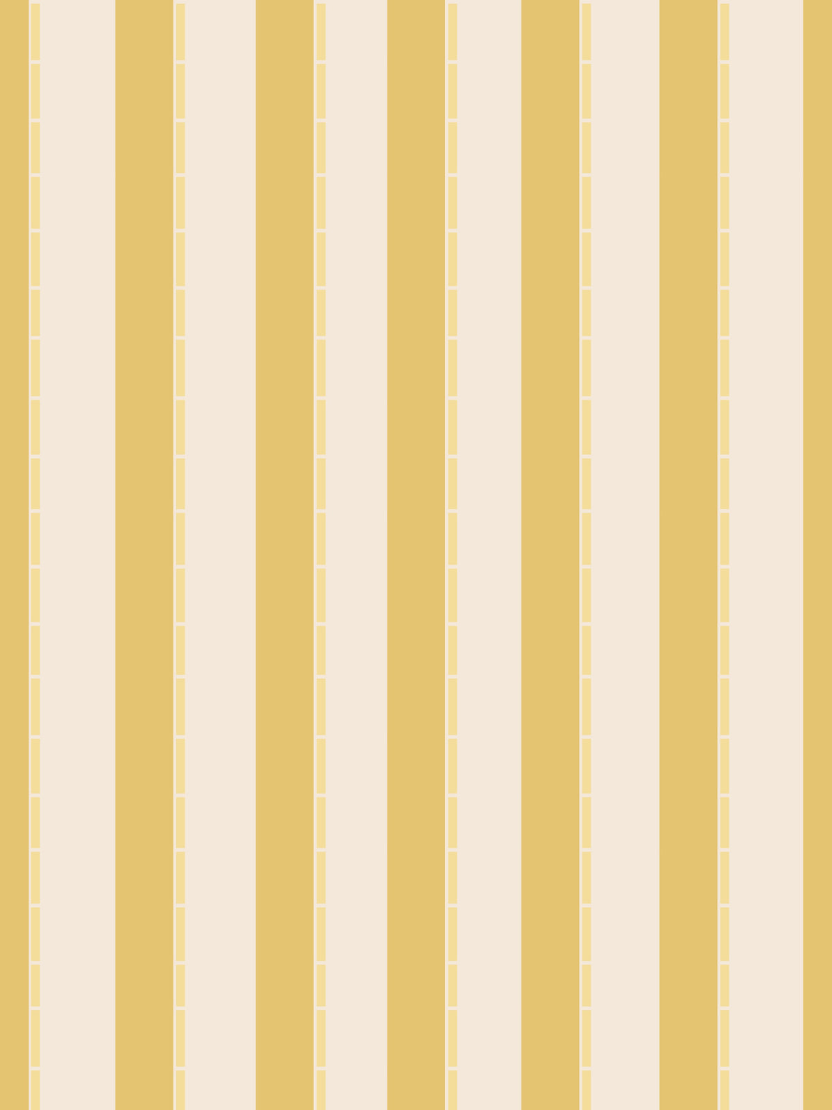 Lemon Gilded Stripes Wallpaper⁠