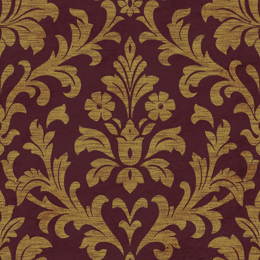 Gilded Leaves Wallpaper