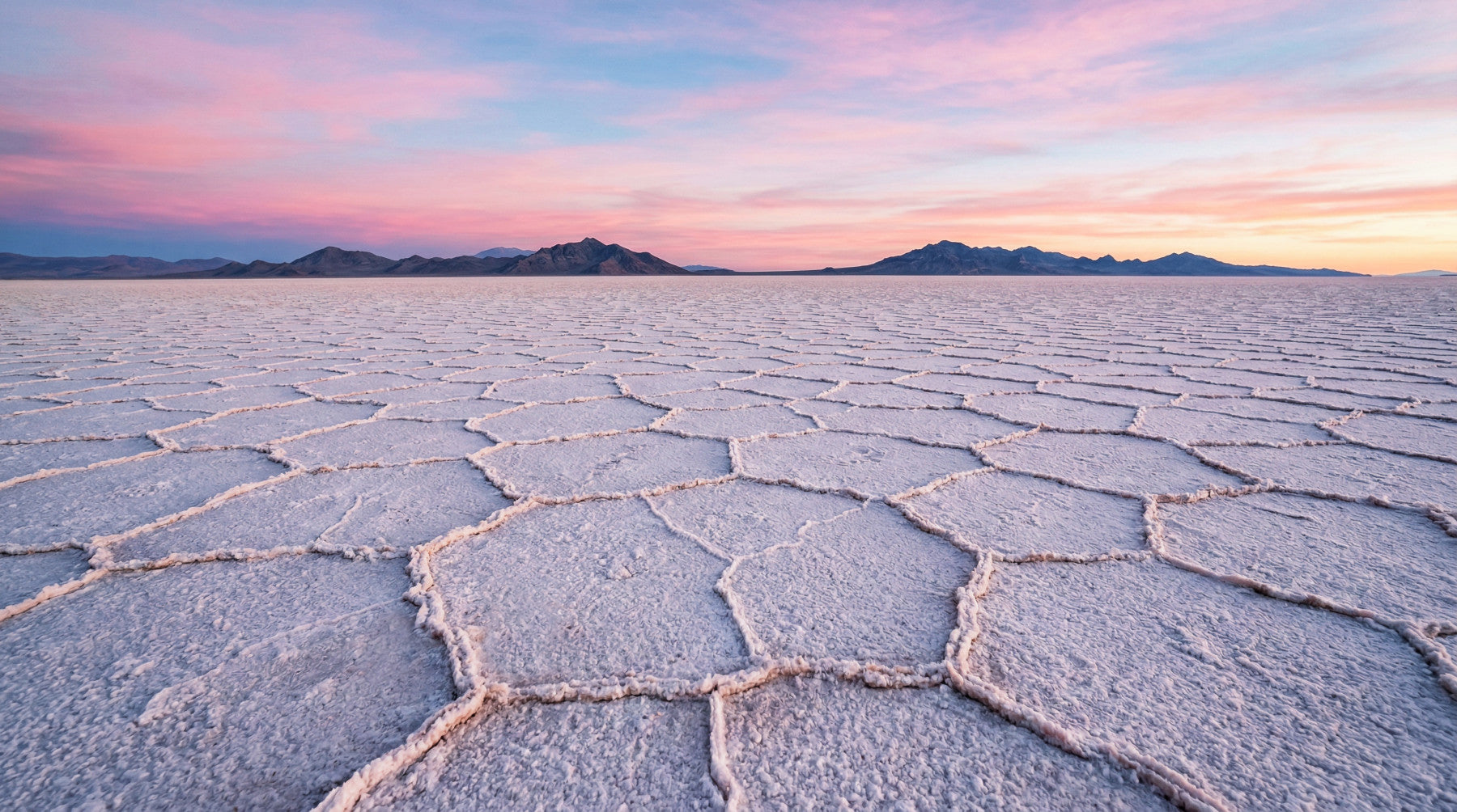 Salt Flats Serenity Wall Mural
