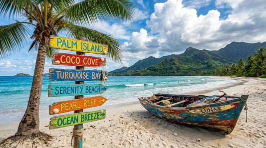 Coastal Dream Destinations Wall Mural