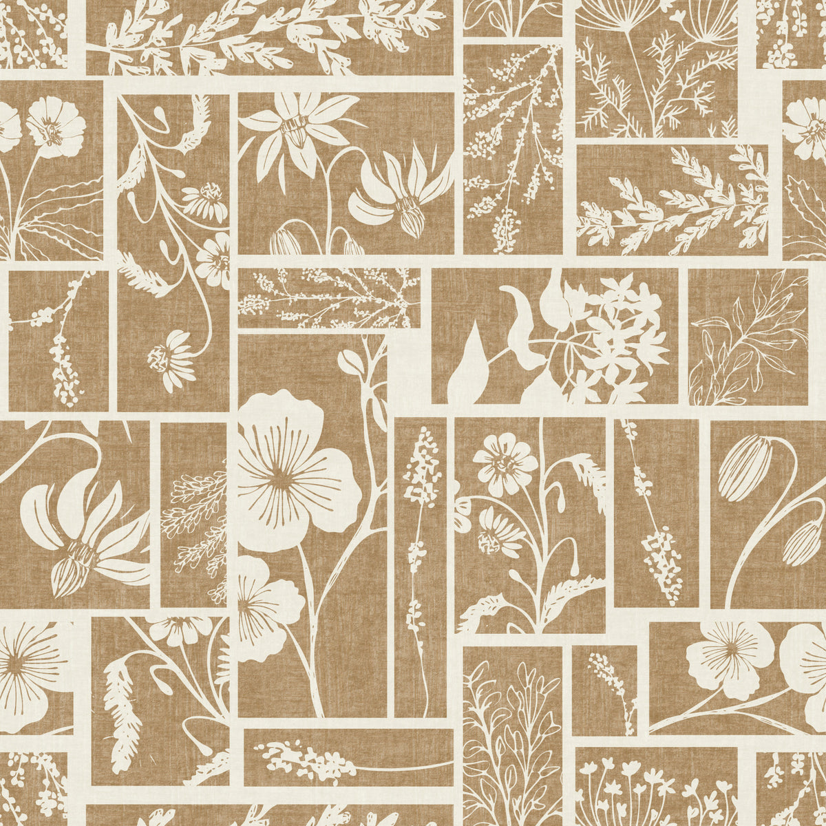 Heirloom Botanical Patch Wallpaper⁠