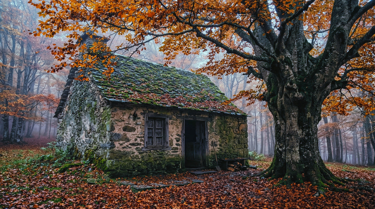 Harvest Hearth Haven Wall Mural