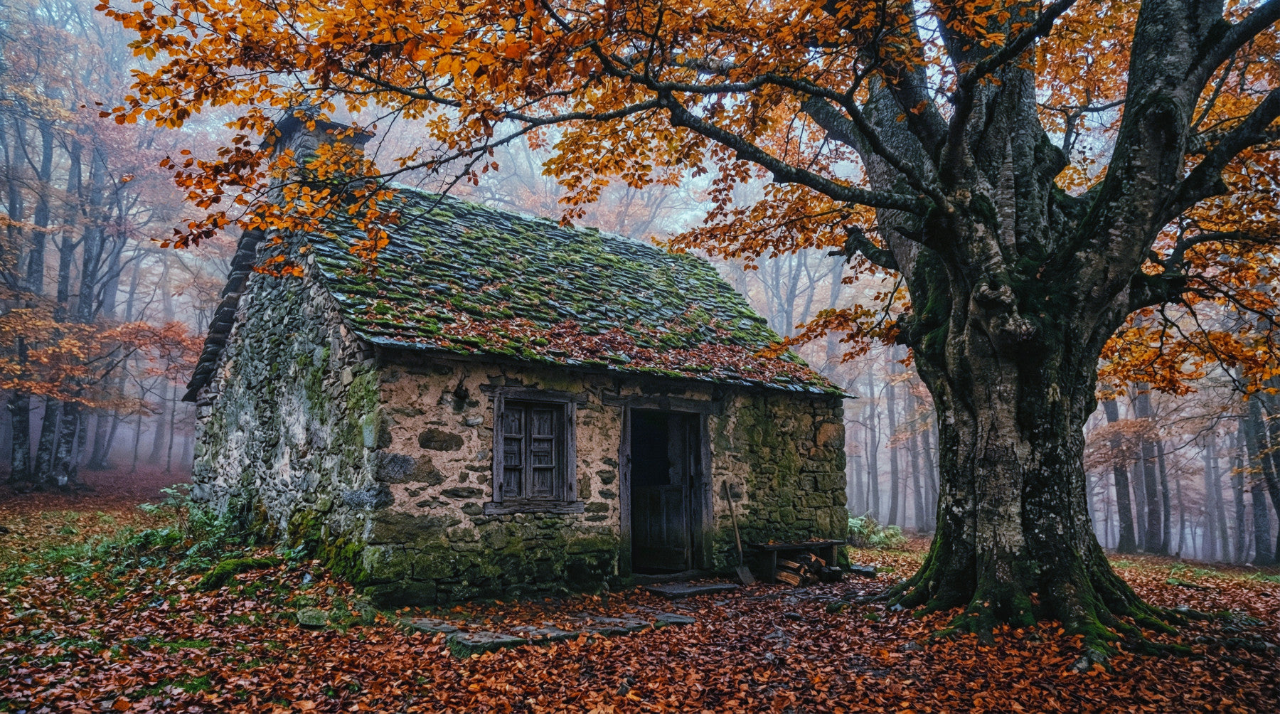 Harvest Hearth Haven Wall Mural