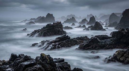 Grey Coast Mystique Wall Mural