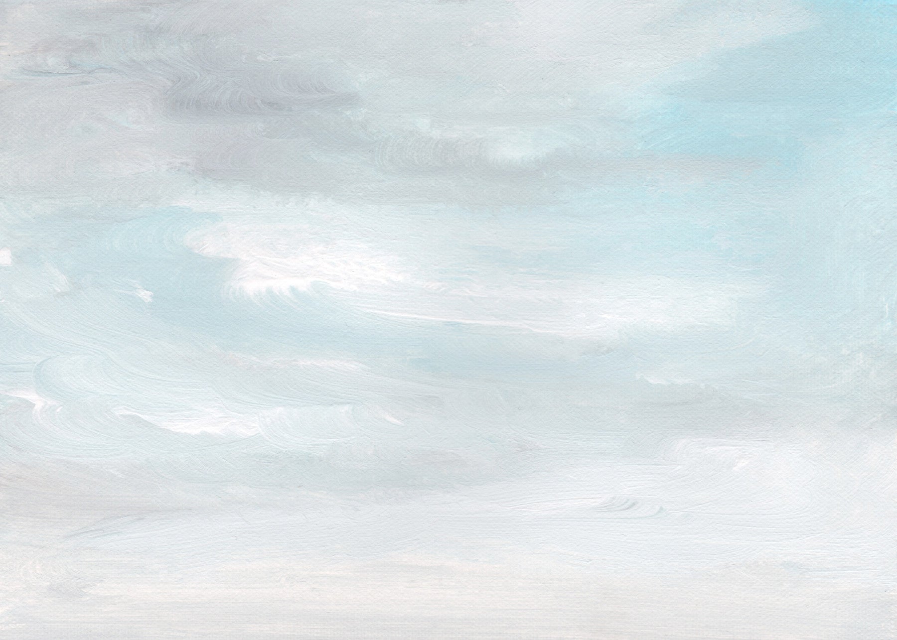 Ethereal Sky Wash Wall Mural