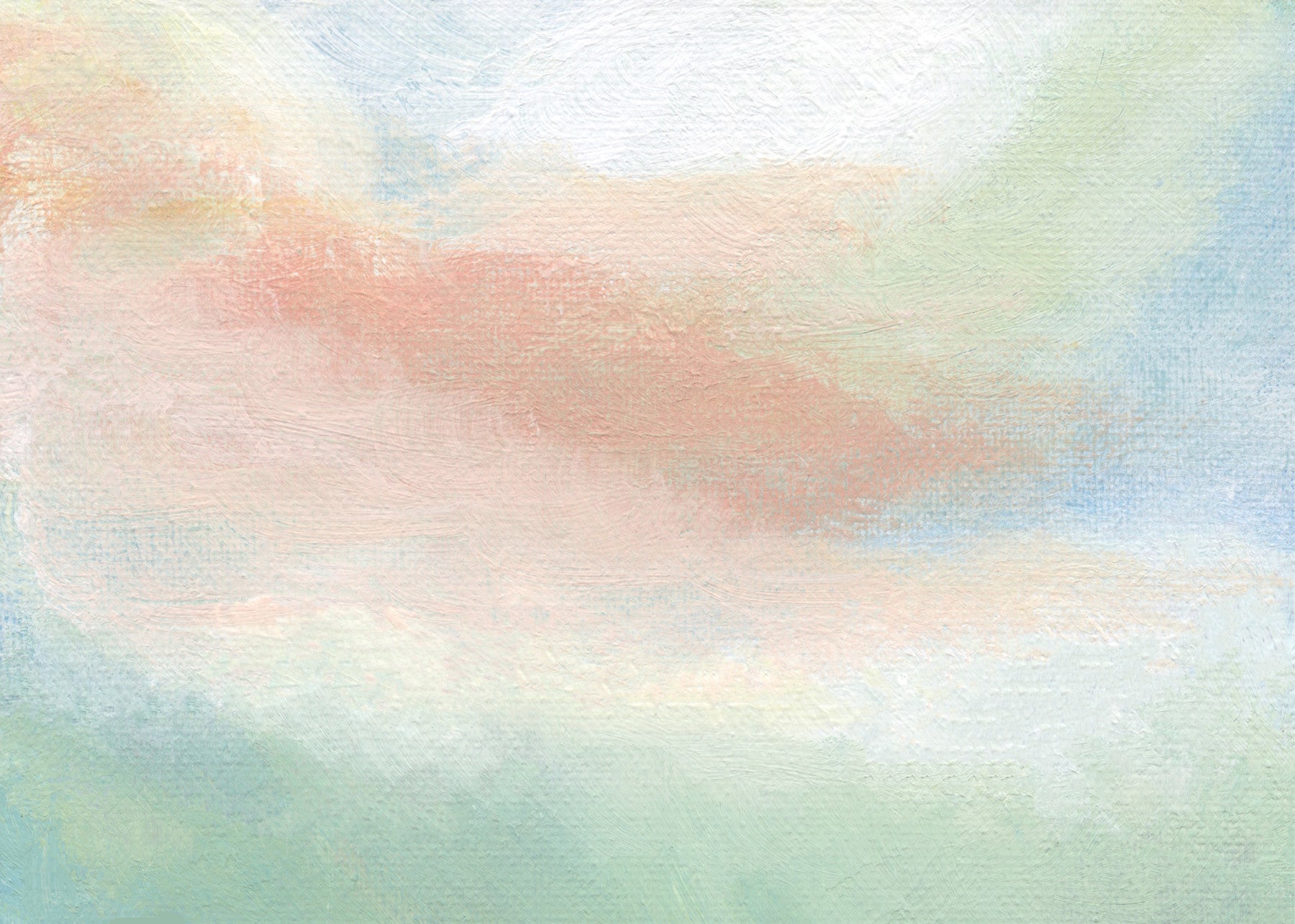 Ethereal Brushstroke Hues Wall Mural