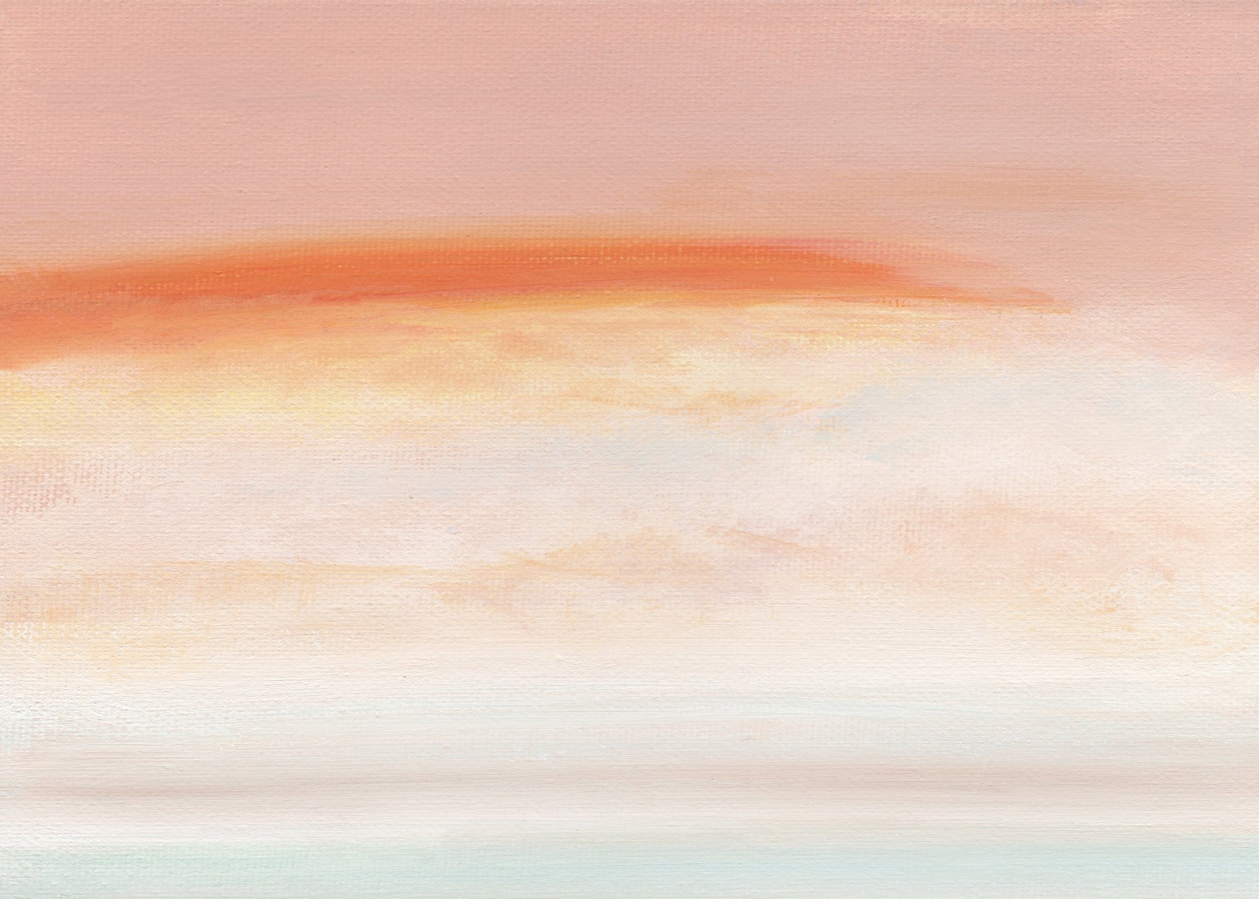 Morning Blush Canvas Wall Mural