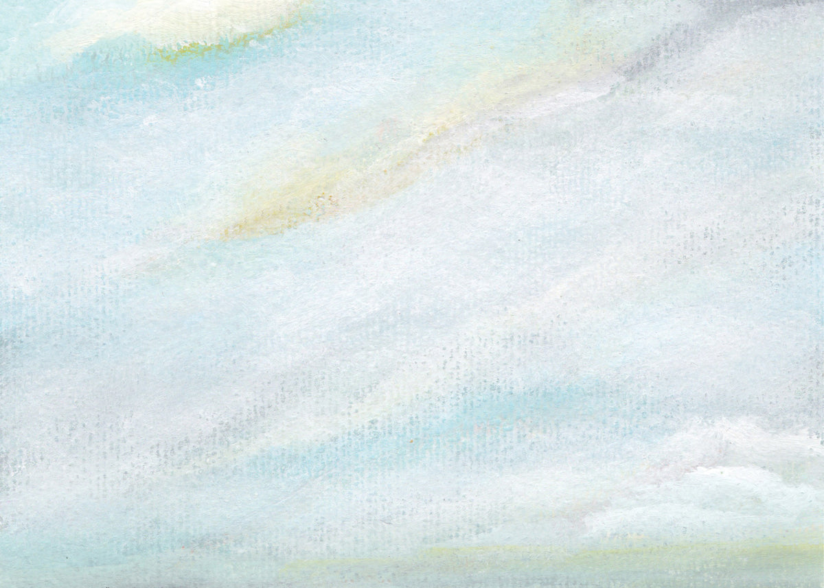 Ethereal Wash of sky Wall Mural