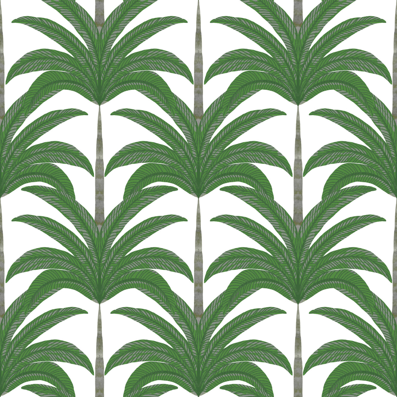 Tropical Frond Rhythm Wallpaper⁠