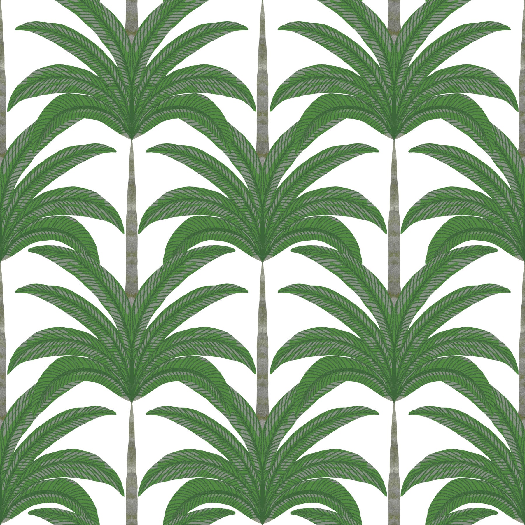 Tropical Frond Rhythm Wallpaper⁠