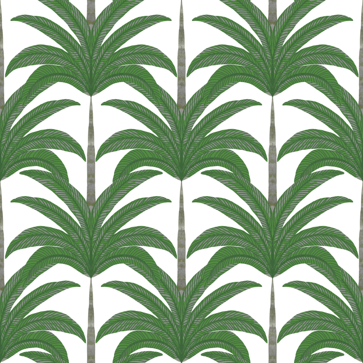 Tropical Frond Rhythm Wallpaper⁠ in your room — zoomed