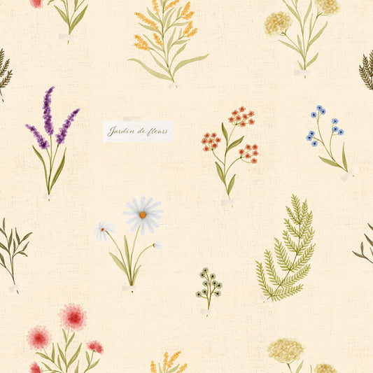 Jardin des Fleurs Wildflowers Collection Wallpaper⁠