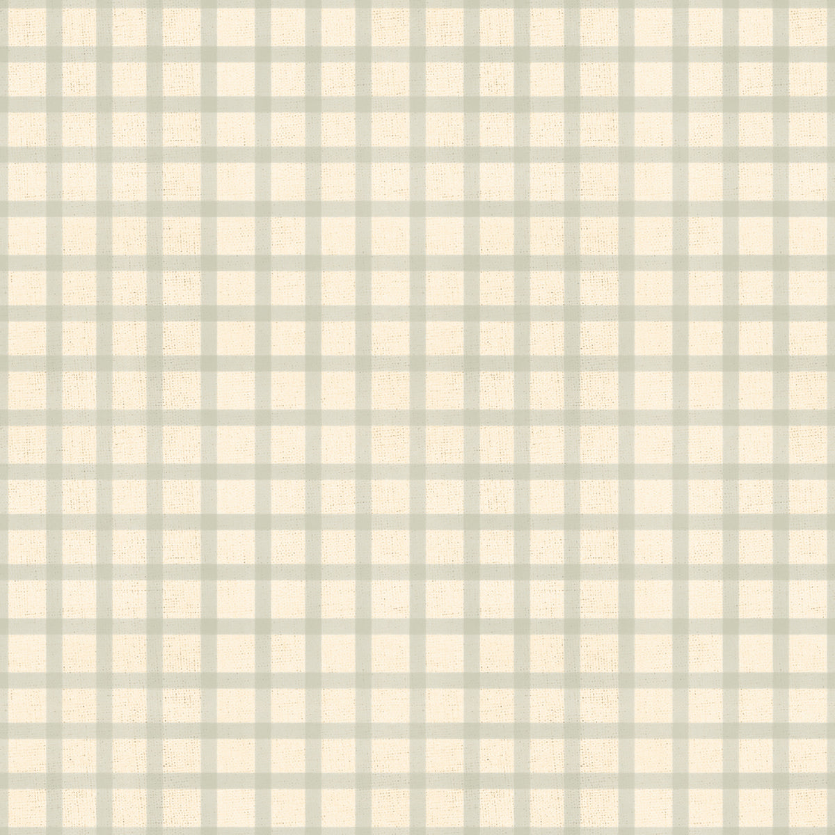 Soft Gingham On Canvas Muted Wallpaper⁠ in your room — zoomed