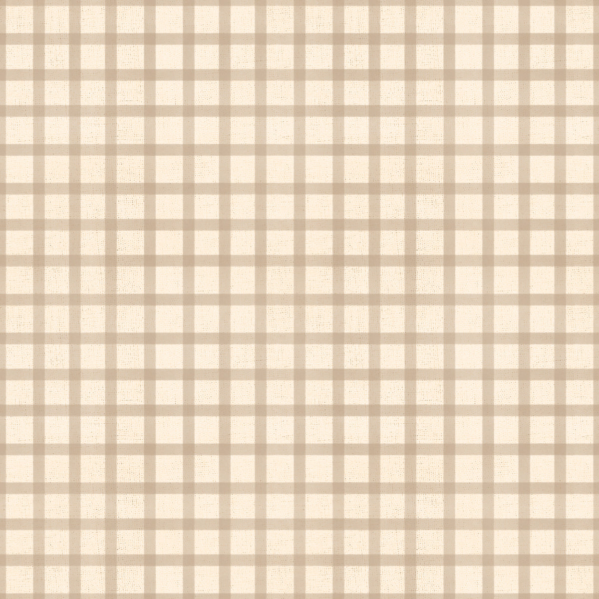 Soft Gingham On Canvas Vintage Wallpaper⁠