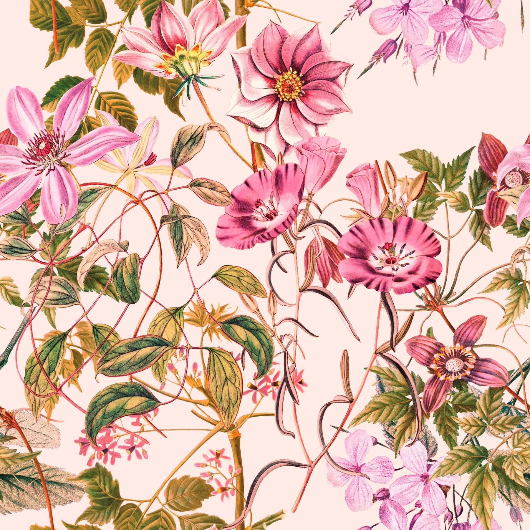 Floral Elegance Wallpaper