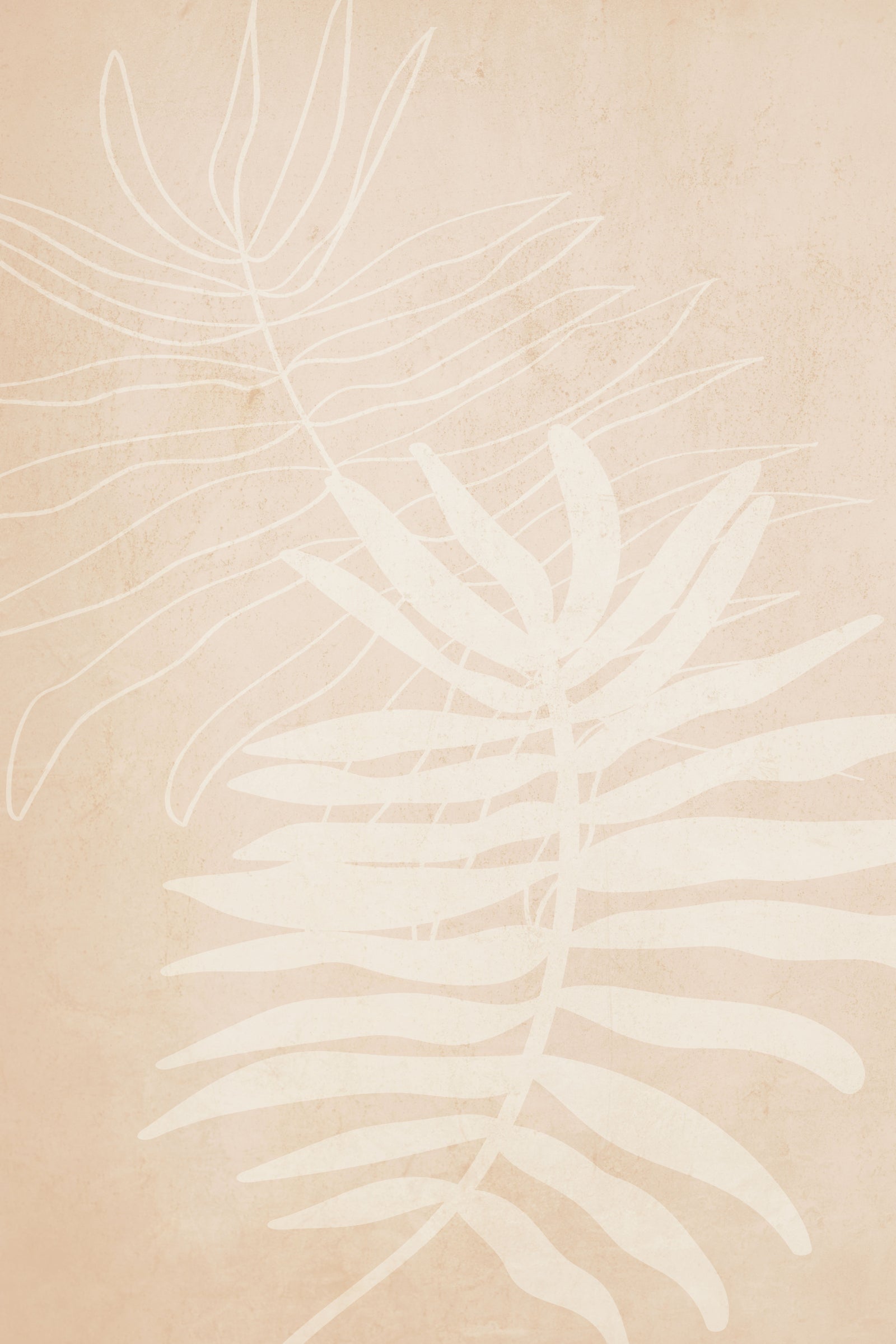 Soft Botanical Prints Wall Mural