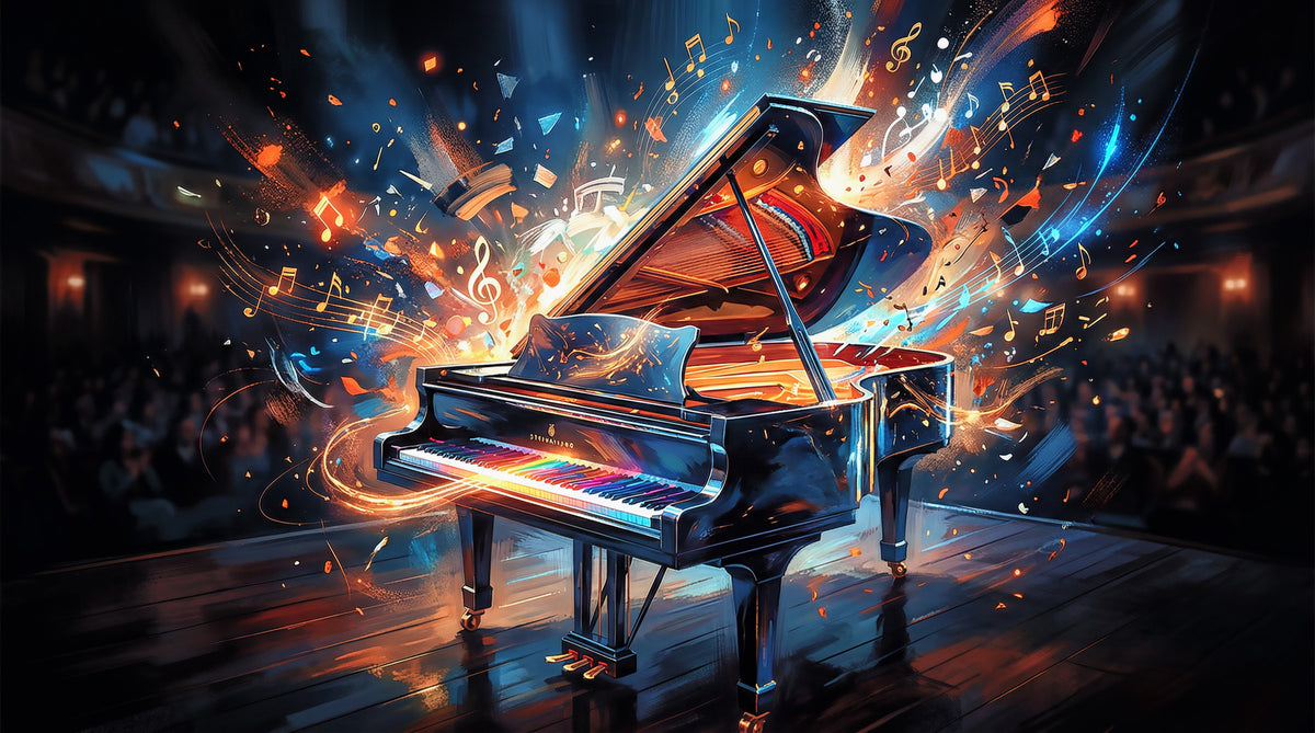 Melody Burst Wall Mural