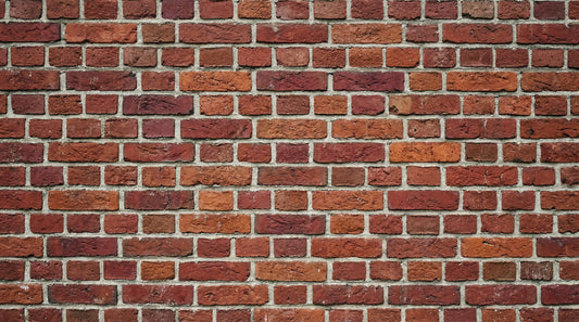Rustic Red Brick Texture Wall Mural