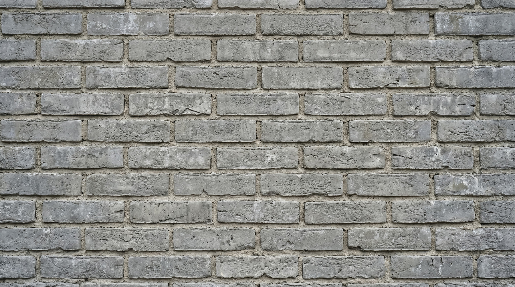 Urban Gray Brick Texture Wall Mural
