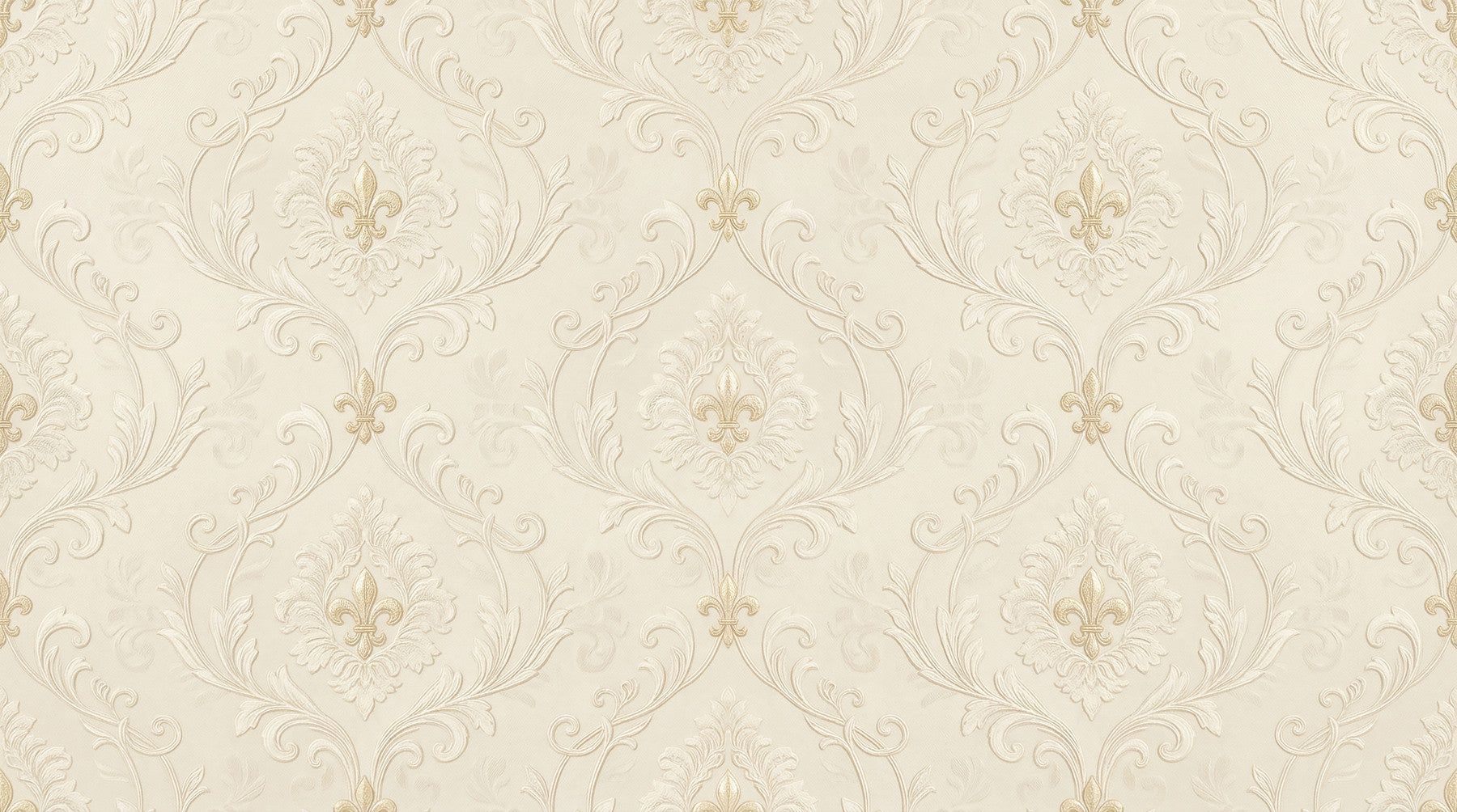 Regal Scrollwork Elegance Wall Mural