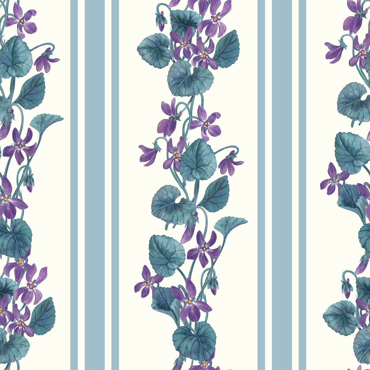 Stripes and violets/ blue and violet Wallpaper⁠ in your room — zoomed