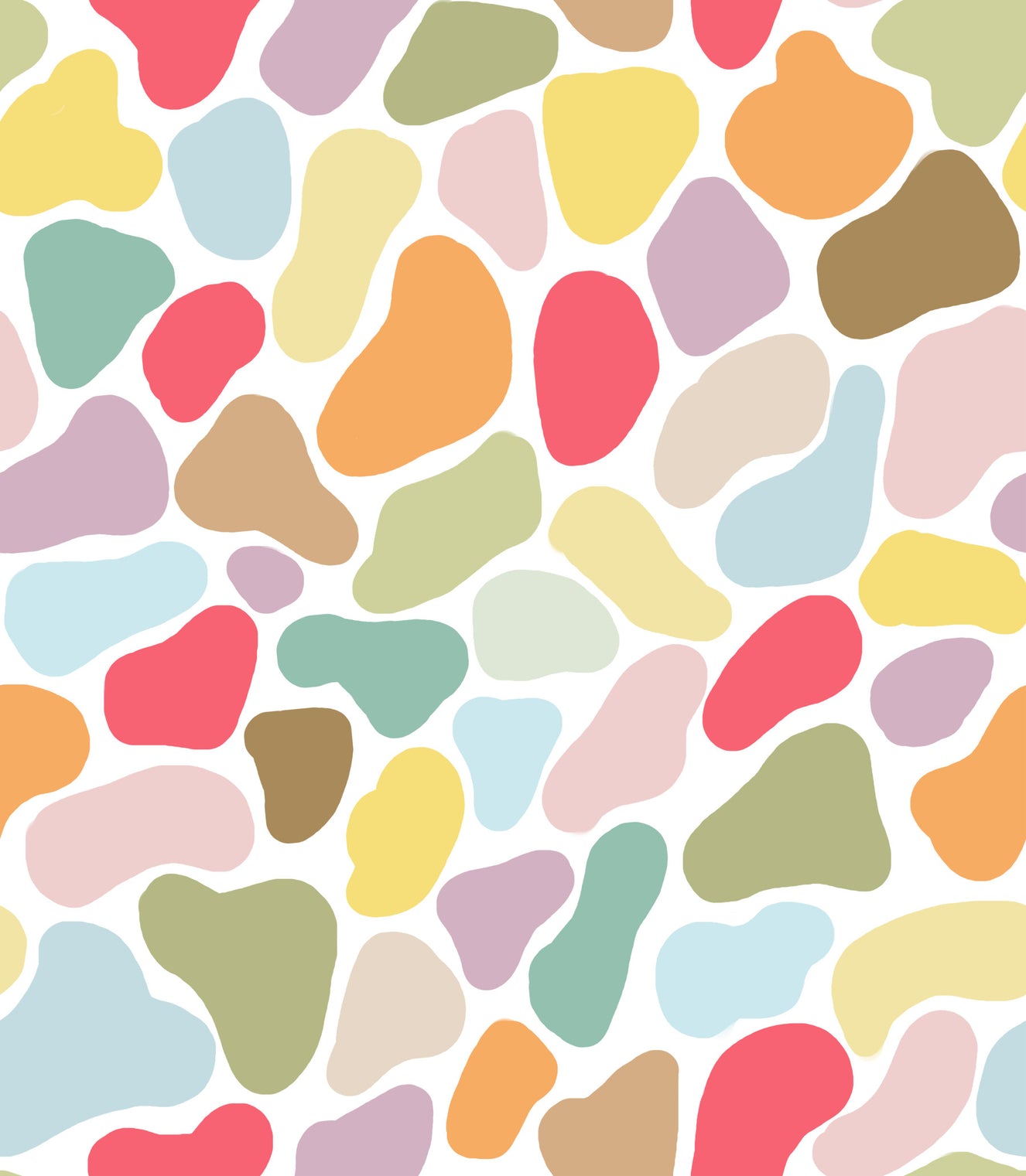Playful Pebble Palette Wallpaper⁠