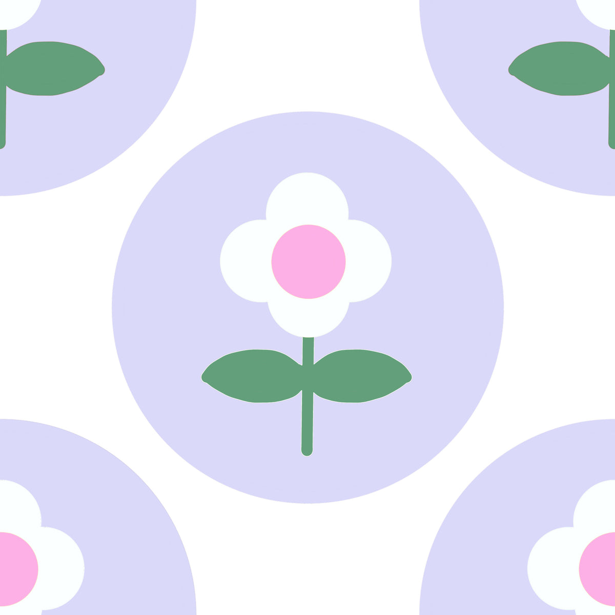 Soft Lavender Bloom Wallpaper⁠