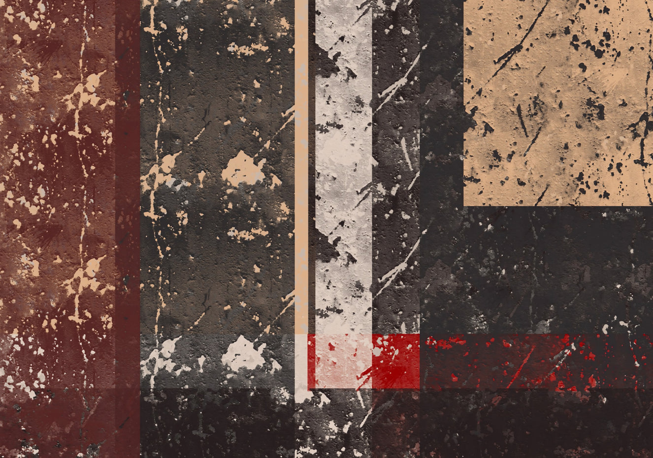 Urban Canvas Abstract Wall Mural