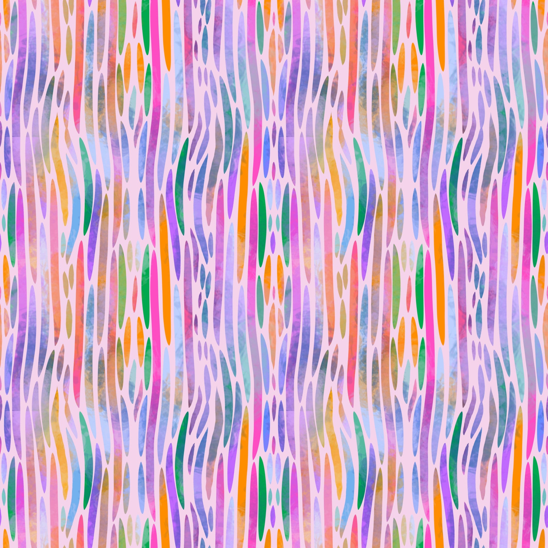 Multicolor rainbow Chromatic Flow Pattern Wallpaper⁠