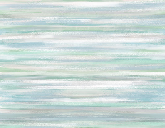 Serene Water Hues Wall Mural