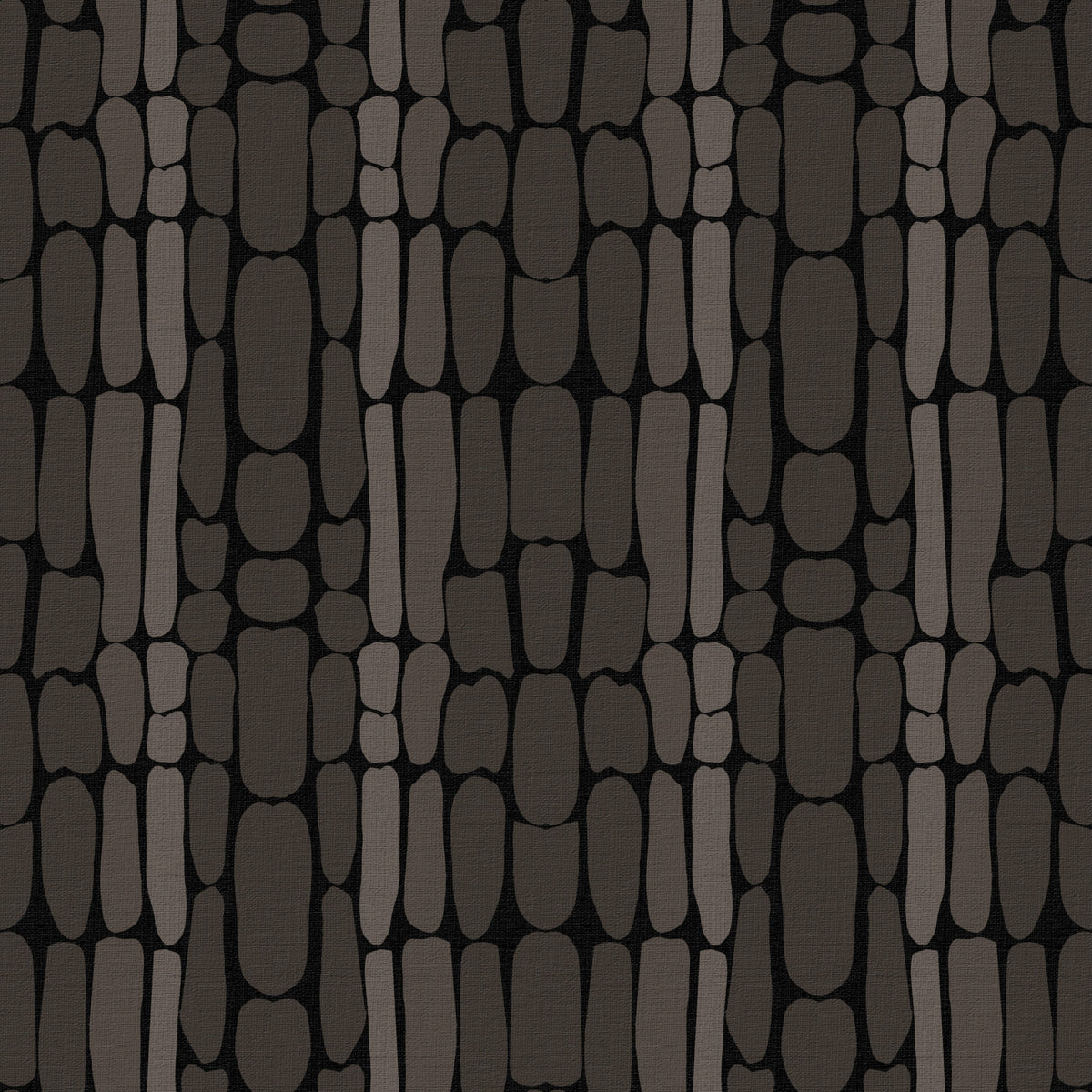 Black Textured Stone Abstract Shapes Wallpaper⁠