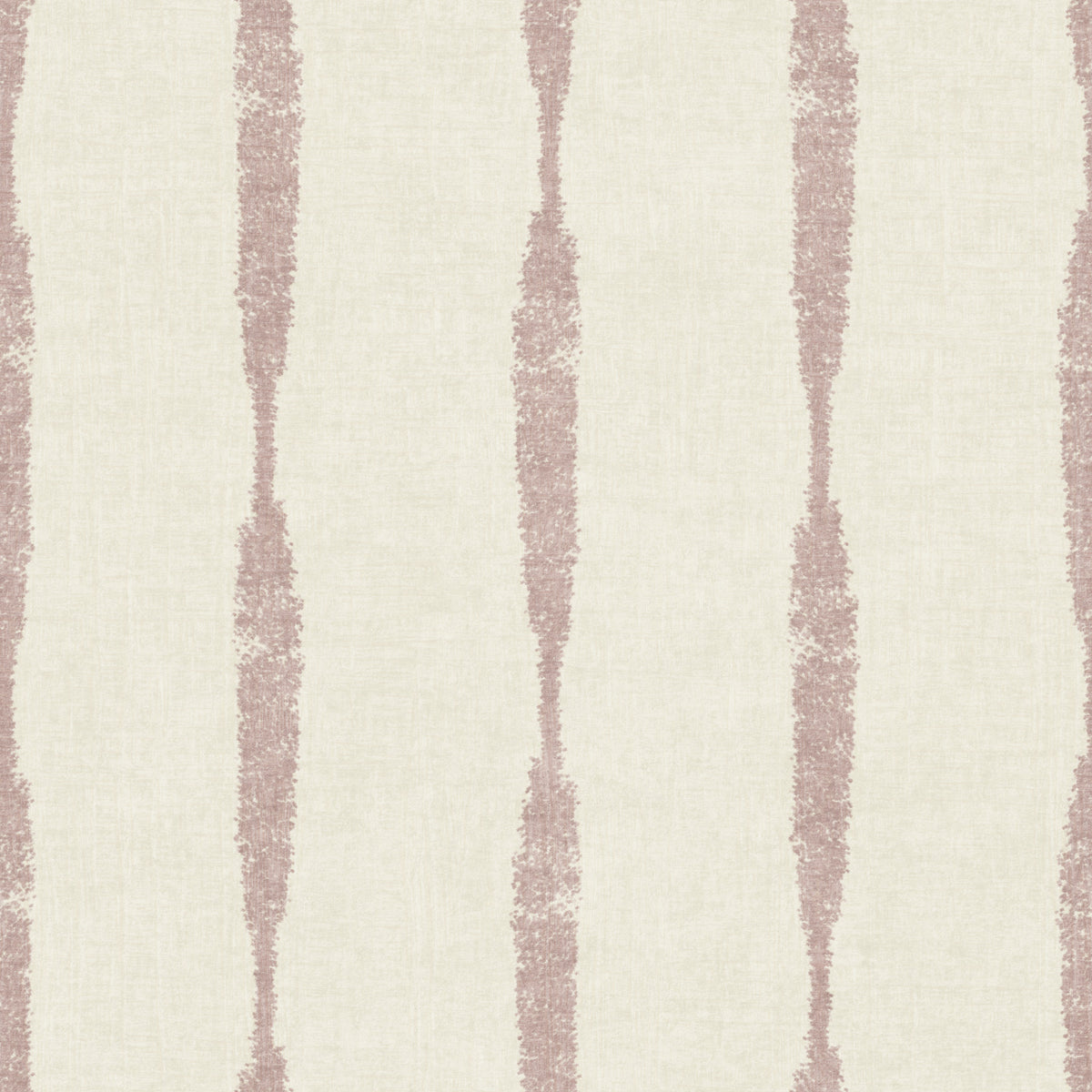 Nude Pink Textured Distressed Stripes on Cream Wallpaper⁠