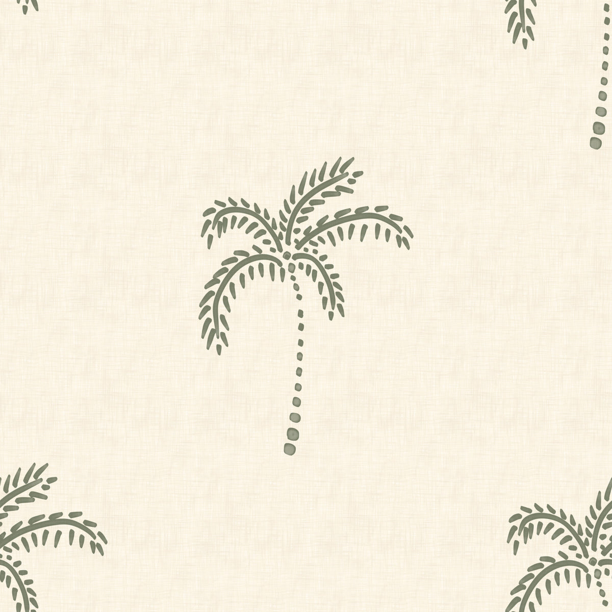 Beachy Boho Palm Oasis Wallpaper⁠