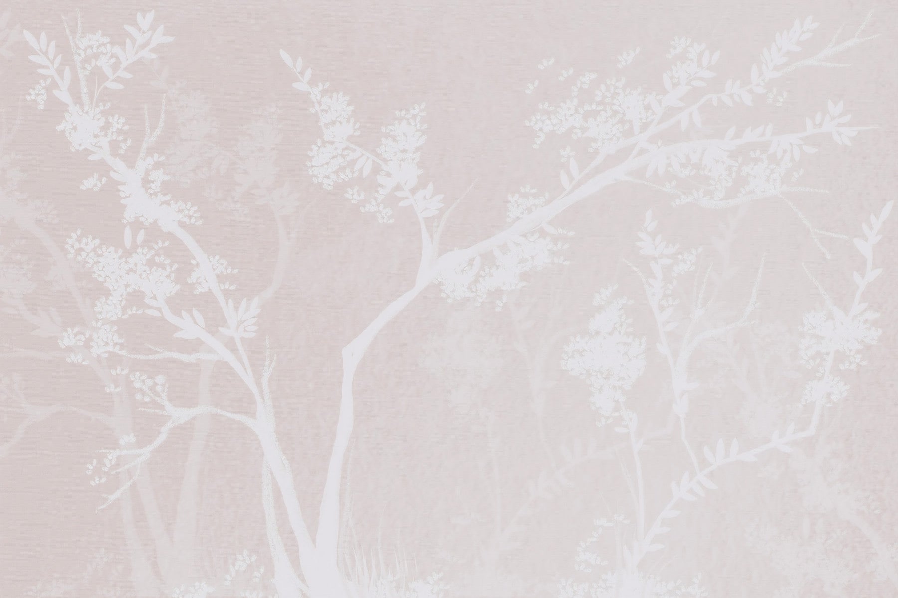 Muted Blossom Canopy Neutrals Wall Mural